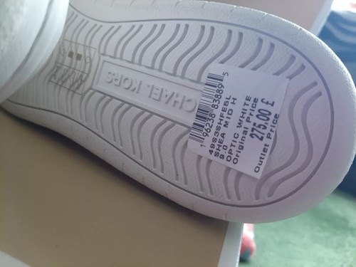 Michael Kors | £ 275 Prezzo consigliato | Scarpe/Sneakers/Trainer UK7/US9 Shea Mid H Optic bianche - Foto 6 di 8