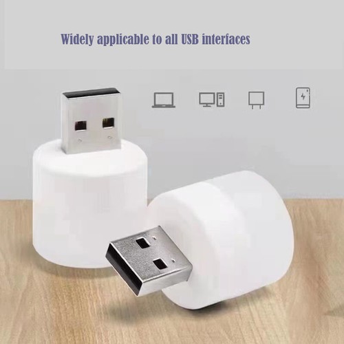 10Pcs Plug & Play Mini USB Lamp Atmosphere LED Light for Car Home Office - Picture 10 of 13