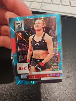 2023 Panini Donruss UFC Andrea Lee Teal Holo Laser /25 Flyweight eBay
