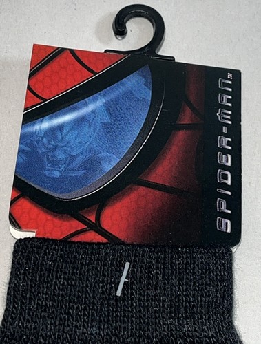 Spider-Man Vintage Kids Childrens Socks New NWT 2003 Marvel Y2K Size 5-6 1/2 - Picture 3 of 4