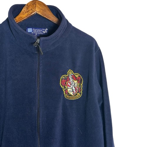 Chaqueta polar Harry Potter Gryffindor cremallera completa Blue Ridge ropa exterior para hombre pequeña - Imagen 3 de 8