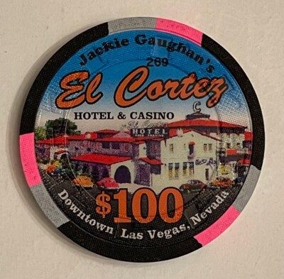 El Cortez Casino Chip Set of 4 Binion $1 $5 $25 $100 All Numbered 269 Las Vegas
