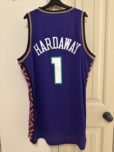 Adidas 1995 NBA ALL-STAR GAME ANFERNEE HARDAWAY Jersey Size XXL Preowned - Picture 2 of 10
