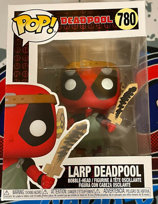 Larp Deadpool Funko Pop 780 New In Box | eBay