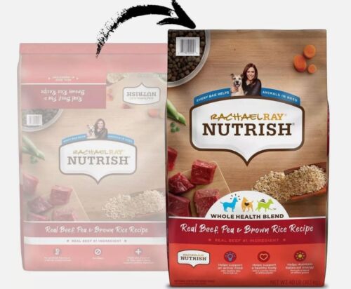 Rachael Ray Nutrish Real Beef, Pea, & Brown Rice Recipe Dry Dog Food 40-lb bag - Picture 3 of 6