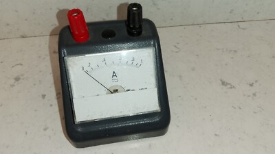 Vintage Tisch Analog DC Amperemeter 0-1A Nichtlineare Skala Waage