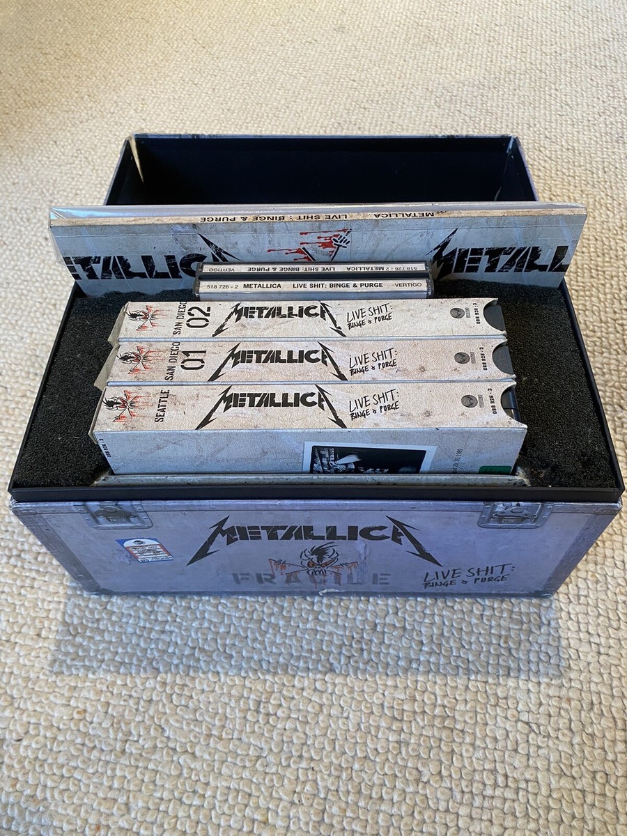 Metallica LIVE SHIT Binge & Purge ボックス