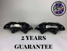 PINZE FRENO BREMBO ANTERIORI ORIGINALI RANGE ROVER SPORT L320 02-12 SCAMBIO NERE