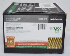 Metabo HPT 1-3/4-in 16-Gauge Siding Nails (3600-Per Box) - 13363HPT