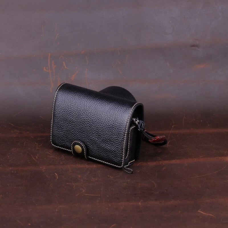 Nova Capa Completa de Couro Real Bolsa Protetora Ajuste Para SONY RX1.RX1R.RX1RM2 - Imagem 3 de 4