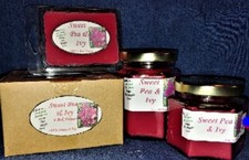 NEW Hand Poured Floral Scents Soy Candles Tarts Votives - Sweet Pea Ivy