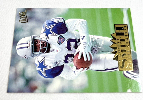 1995 FLEER ULTRA #80 Emmitt Smith Dallas Cowboys Vintage Football Card - Picture 3 of 8
