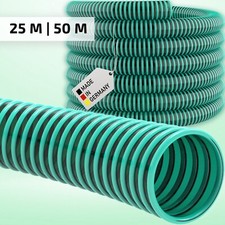 Saugschlauch GR&Uuml;N 25 mm 1" Spiralschlauch F&ouml;rderschlauch SONDERPREIS