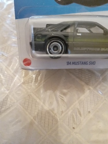 Hot Wheels, '84 Mustang SVO 80 Series Diecast Toys Cars 1/64th Scale Carded - Bild 11 von 23