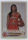2022 Topps Chrome McDonald's All American Basketball Logo Refractor Ashlon Jackson #91