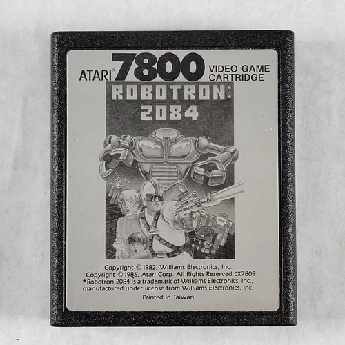 Robotron: 2084 (Atari 7800, 1986) Authentic Cartridge Only