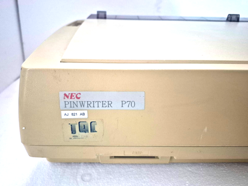 Imprimante Aiguilles Vintage NEC Pinwriter P70 Defectueuse Pour Pièces Rechange - Photo 2/9