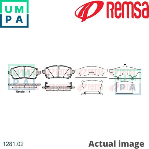 BRAKE PAD SET DISC BRAKE FOR FORD FIESTA/VI/Van MAZDA 2/DEMIO SUZUKI