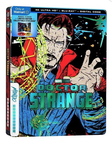 Doctor Strange w. Mondo X #41 Steelbook (4K UHD + Blu-ray + Digital) *NEW* - Picture 3 of 4