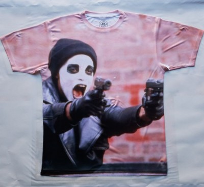 Dead Presidents Shootout Sublimated T Shirt brooklyn hip hop movies 90s classic