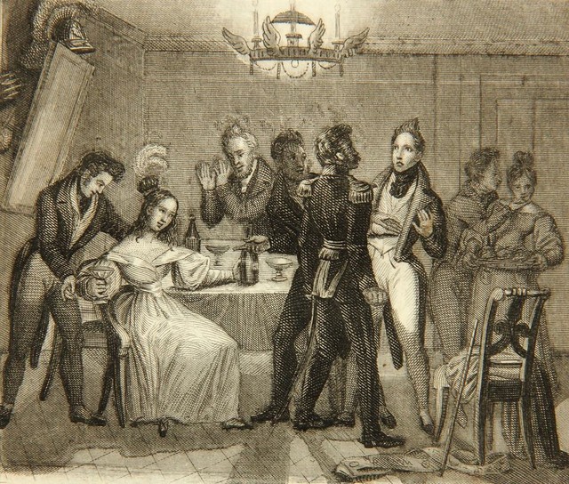 SCHULER (*1805) nach HEIDELOFF (*1789) Trinkgesellschaft Romantik Berufsleben SCHULER (*1805) nach HEIDELOFF (*1789) Trinkgesellschaft Romantik Berufsleben