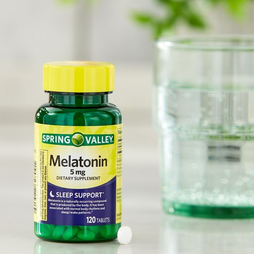 Spring Valley Fast-Dissolve Melatonin Dietary SSpring upplement, 5 Mg, 120 Count - Picture 3 of 3