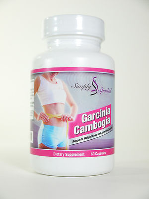 Simply Spoiled Garcinia Cambogia 60 Capsules 60%HCA 1000MG. sealed.