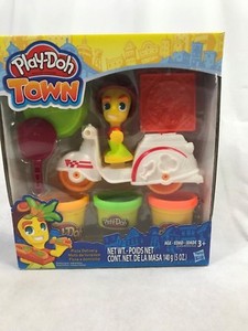 play doh town pizza delivery