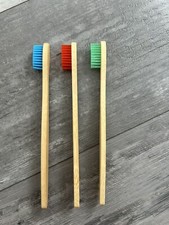 20Pcs Bamboo Toothbrush 100 Natural Organic Medium BPA Free Soft Healthy Brush
