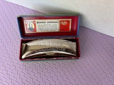 Vintage rare harmonica M.HOHNER "Unsere Lieblinge" In the original box.