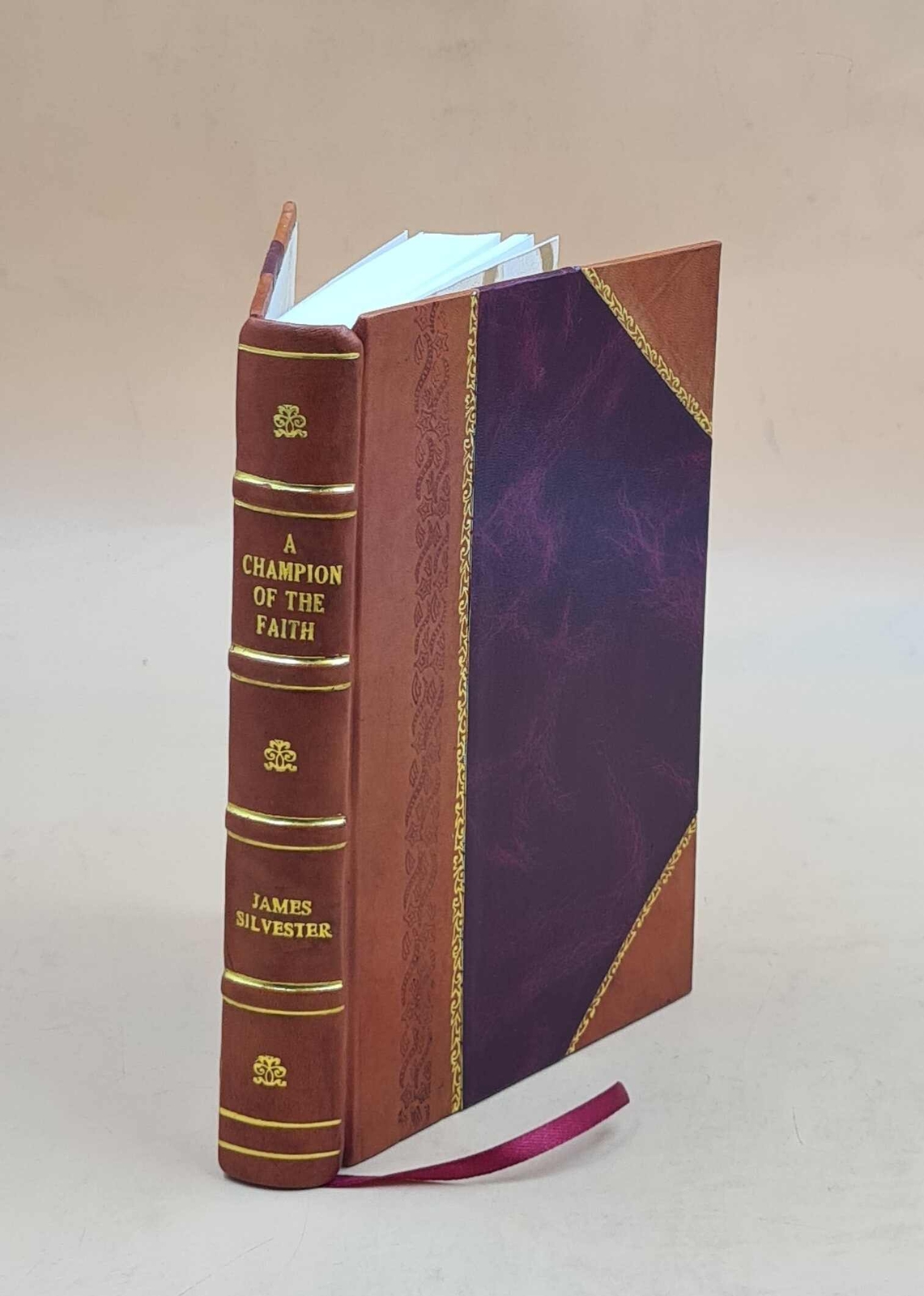 Rev. Chas. Henry Hamil Faith Champion Memoir Leather Bound Edition