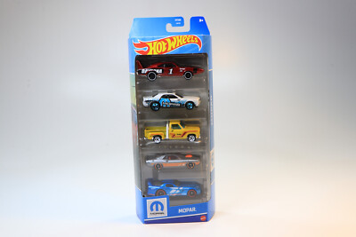 Hot Wheels 2024 Neu 5er Pack Mopar Daytona Hemi Lilred Viper Challenger Spielzeugautos