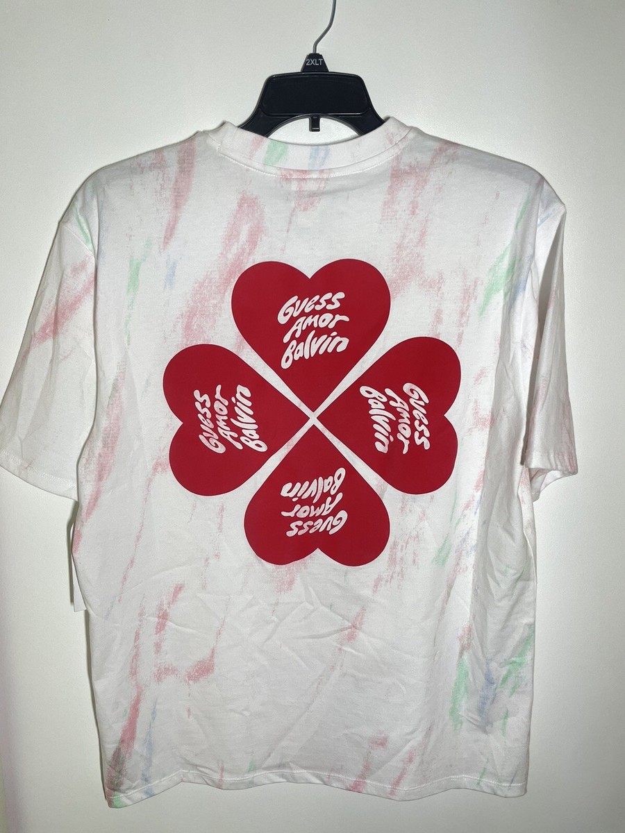 GUESS Originals J Balvin Guess Amor Balvin Peace Love T