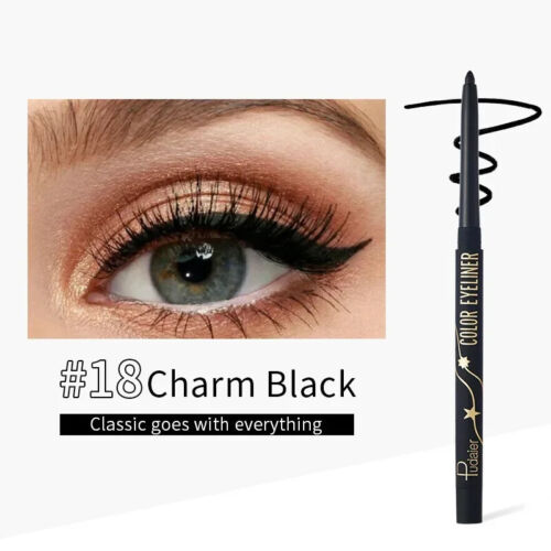New Colorful Matte Eyeliner Gel Pencil Makeup Lasting Quick Drying Eye Liner Pen - Picture 26 of 26