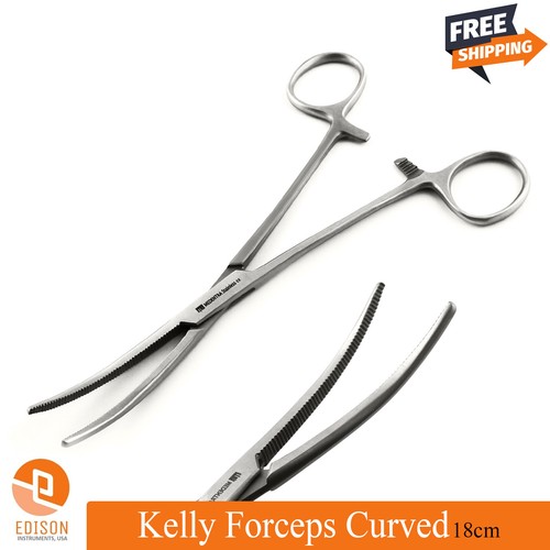 Surgical Dental Dressing Tweezers Hemostatic Artery Forceps Str/Cvd - Picture 11 of 16