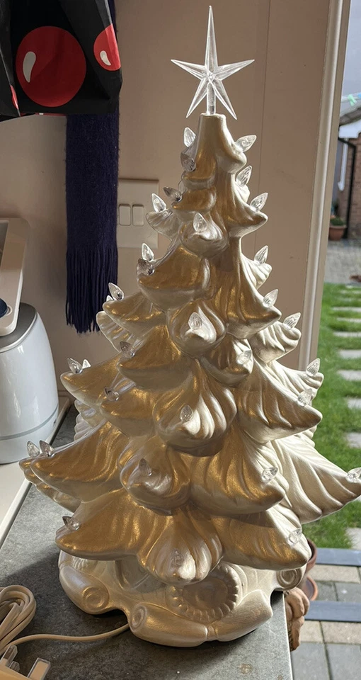 Vintage Mold  Ceramic Christmas Tree (Large) Made to Order - Image 4 of 4