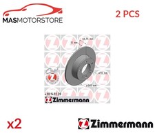 BREMSSCHEIBEN SATZ PAAR HINTEN ZIMMERMANN 430149220 2PCS P FÜR OPEL MOVANO