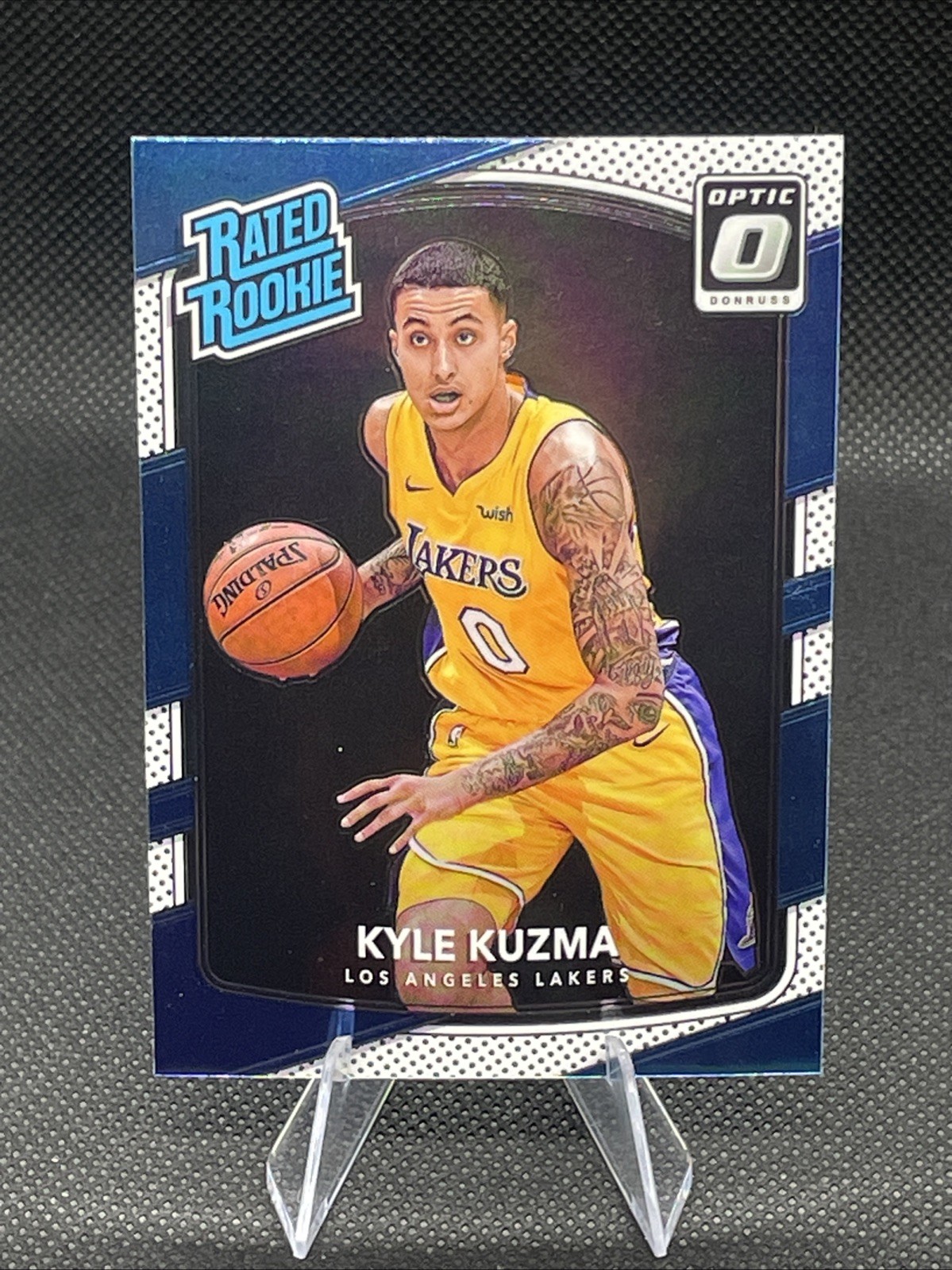 2017-18 Donruss Optic Kyle Kuzma RC #174 Utah Utes - Los Angeles Lakers