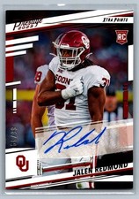 2023 Panini Chronicles Draft Picks #XP-JRE Jalen Redmond Signatures Red #/99