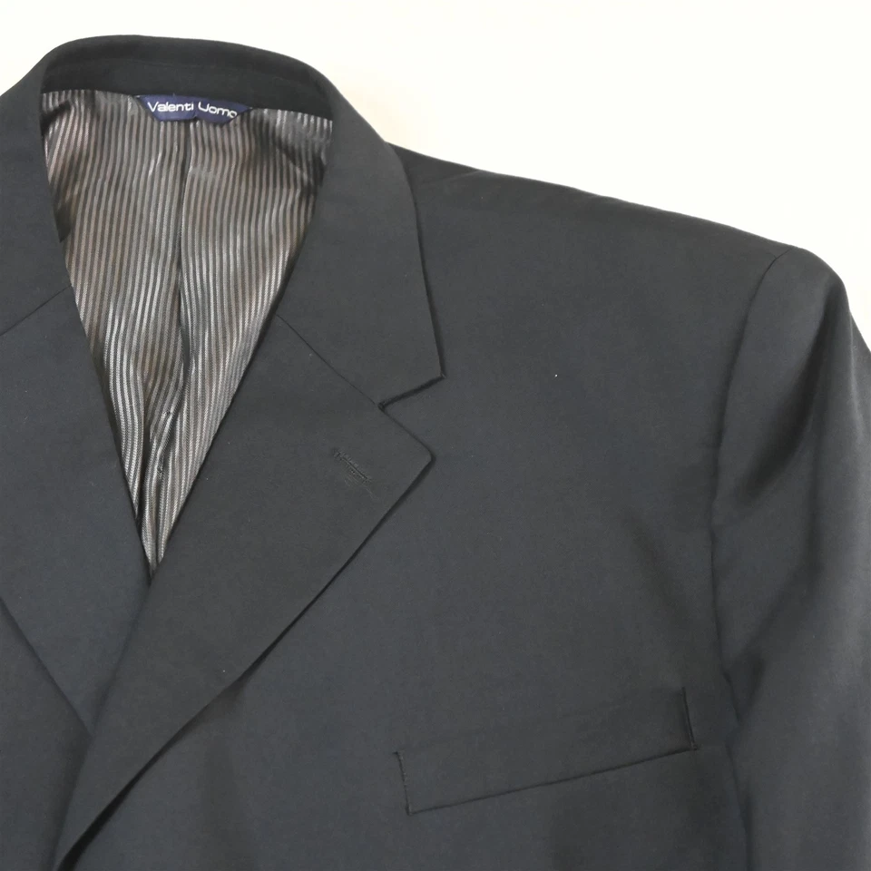 Valenti Uomo 48R 40x30 Azul Marino Hombre Chaqueta Pantalones Traje Foto 3 de 4