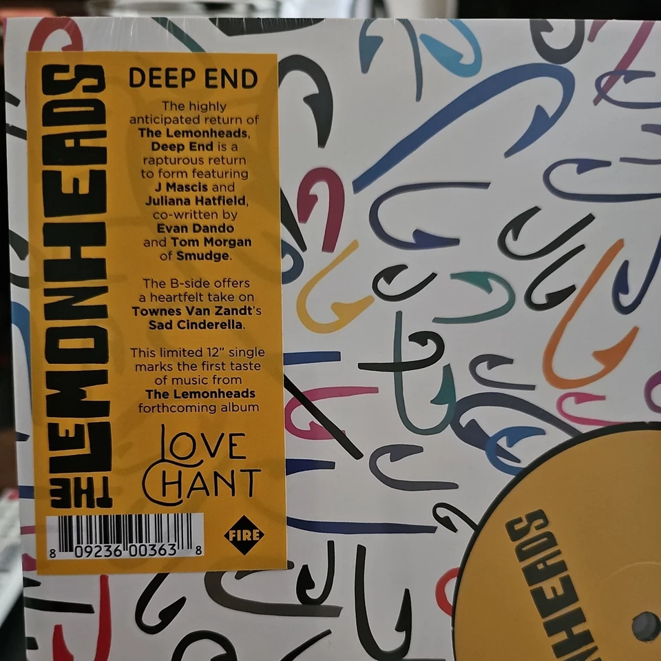 Rare The Lemonheads Deep End / Sad Cinderella 12" In Hand 500 Only made - Image 2 of 2