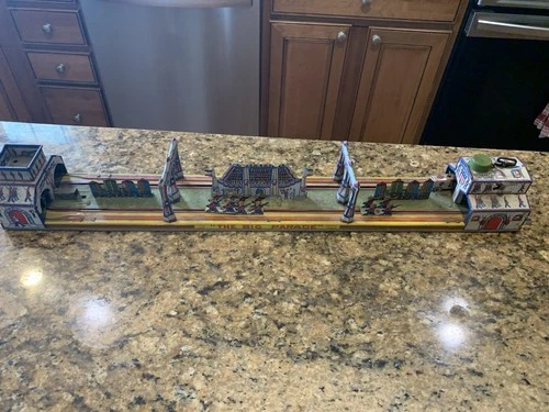 1930’s Marx The Big Parade Wind Up Tin Toy