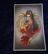 Stampa mortale 11x17 La Muerta Retribution 2018 Sorah Suhng / Ceci de la Cruz