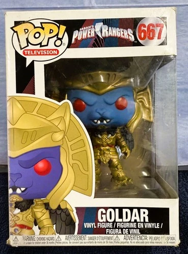 POP Television Power Rangers GOLDAR - No 667 - New In Box