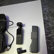 DJI Osmo Pocket Action Camera, Black, USB-C, Hard Zip Carry Case