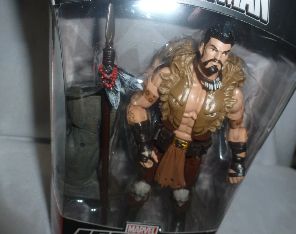 Marvel Legends Spider-Man Fuerza Salvaje Kraven el Cazador Rinoceronte BAF MIP Foto 2 de 4