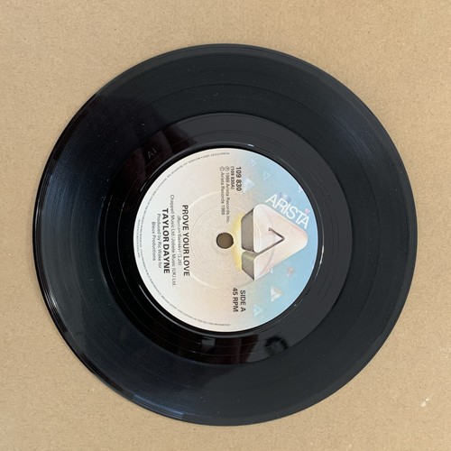 Taylor Dayne – Prove Your Love - 7" Record 1988 - Picture 3 of 4
