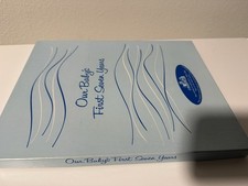 Vintage New in Box 1960s Baby Book - Our Baby  s First Seven Years - Blue