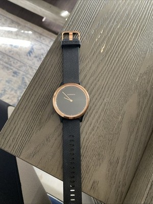 Garmin Vivomove HR Hybrid Smartwatch Rose Gold - Good Battery 