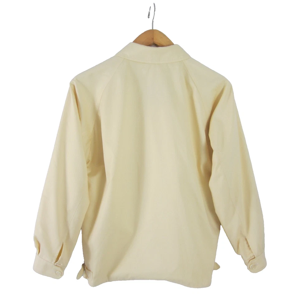 Куртка верхняя мужская Burberry M желтая хлопковая с вискозным воротником сделано в Англии 46 дюймов - Изображение 2 из 4